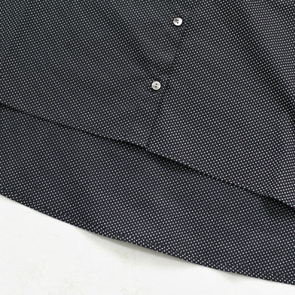 MidiUmi [ミディウミ] dot shirt [3-73972863] ドット シャツ・ドット柄・Aライン・ワイドサイズ・バンドカラー・LADY'S [2026AW]