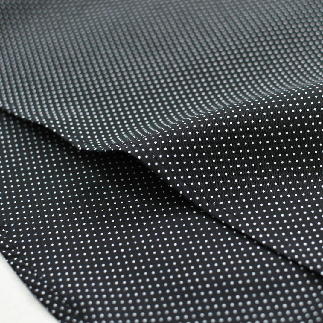 MidiUmi [ミディウミ] dot shirt [3-73972863] ドット シャツ・ドット柄・Aライン・ワイドサイズ・バンドカラー・LADY'S [2026AW]