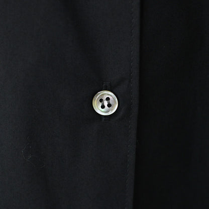 MidiUmi [ミディウミ] A line band collar shirt [3-739996] Aラインバンドカラーシャツ [2025AW]