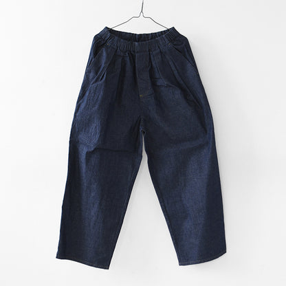 MidiUmi [ミディウミ] denim wide tuck PT  [3-760282] デニムワイドタックパンツ・ワイド・ゆったり・ ストレートシルエット・リラックス・LADY'S [2026AW]