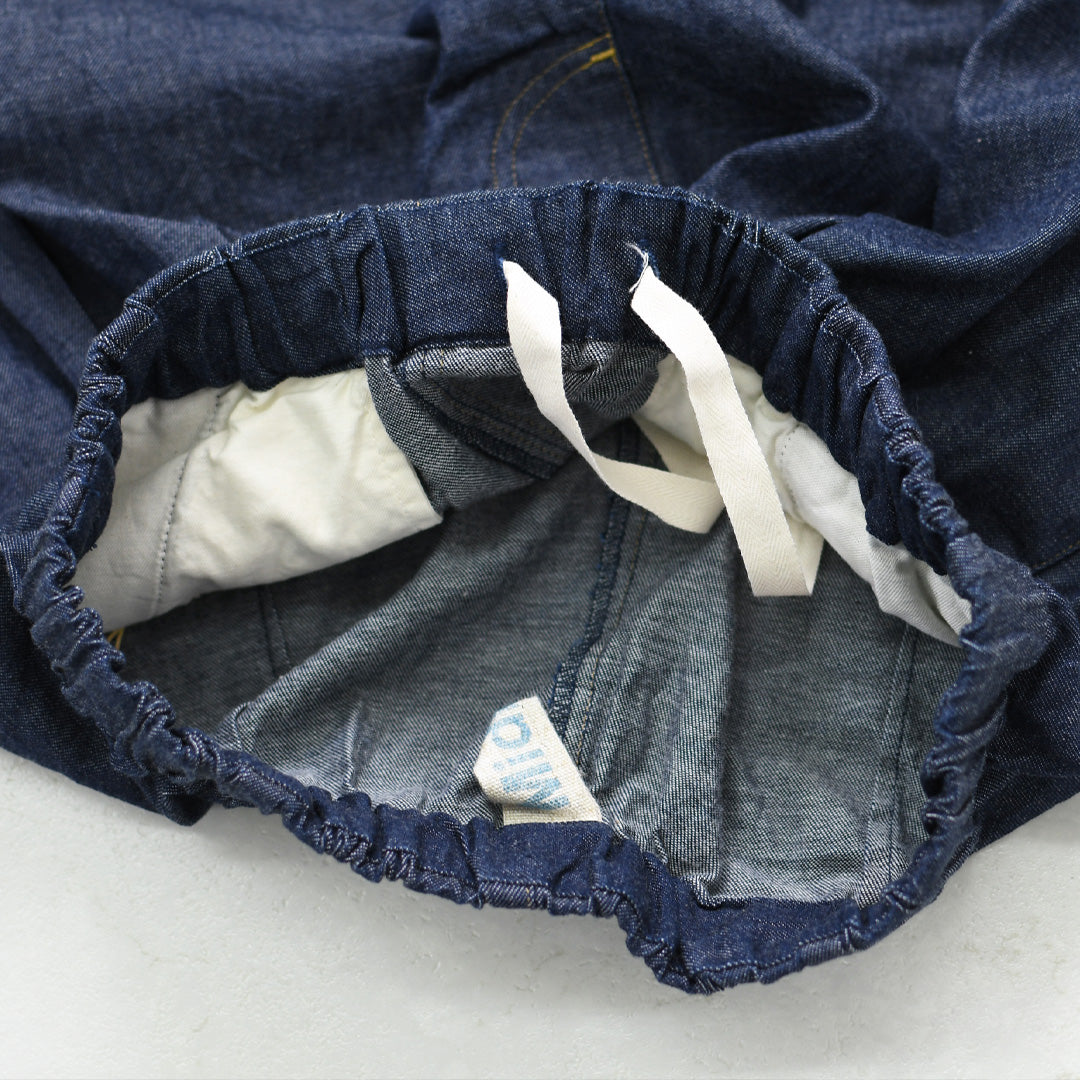 MidiUmi [ミディウミ] denim wide tuck PT  [3-760282] デニムワイドタックパンツ・ワイド・ゆったり・ ストレートシルエット・リラックス・LADY'S [2026AW]