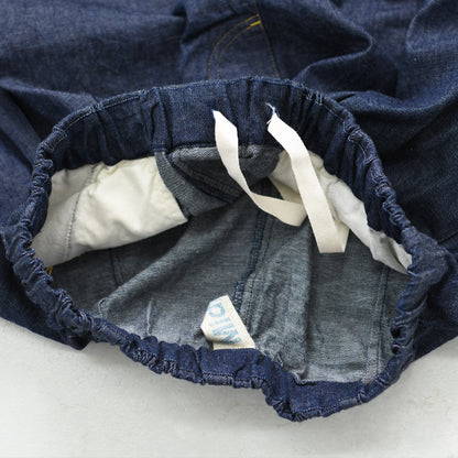 MidiUmi [ミディウミ] denim wide tuck PT  [3-760282] デニムワイドタックパンツ・ワイド・ゆったり・ ストレートシルエット・リラックス・LADY'S [2026AW]