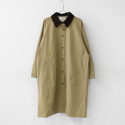 MidiUmi [ミディウミ] hunting long coat [3-770245] ハンティング ロングコート・ロングコート・ハンティングジャケット・ワークテイスト・コットンナイロン・LADY'S [2026AW]