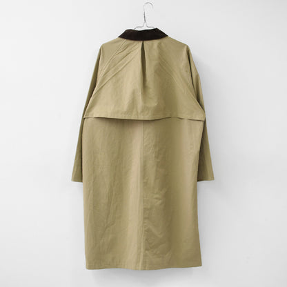 MidiUmi [ミディウミ] hunting long coat [3-770245] ハンティング ロングコート・ロングコート・ハンティングジャケット・ワークテイスト・コットンナイロン・LADY'S [2026AW]