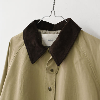 MidiUmi [ミディウミ] hunting long coat [3-770245] ハンティング ロングコート・ロングコート・ハンティングジャケット・ワークテイスト・コットンナイロン・LADY'S [2026AW]