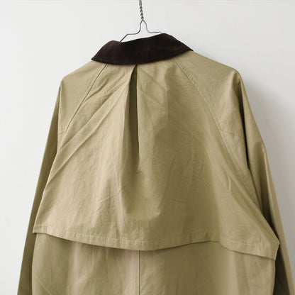 MidiUmi [ミディウミ] hunting long coat [3-770245] ハンティング ロングコート・ロングコート・ハンティングジャケット・ワークテイスト・コットンナイロン・LADY'S [2026AW]