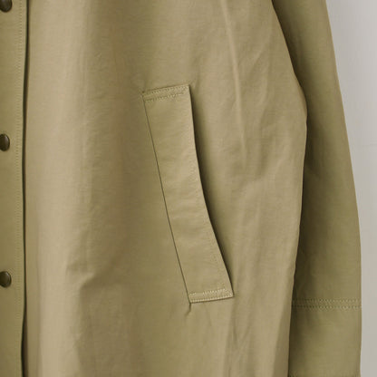 MidiUmi [ミディウミ] hunting long coat [3-770245] ハンティング ロングコート・ロングコート・ハンティングジャケット・ワークテイスト・コットンナイロン・LADY'S [2026AW]