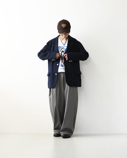 MidiUmi [ミディウミ] wool blazer [3-770258] ウール ブレザー・メンズライク・カジュアル・きれいめ・LADY'S [2026AW]