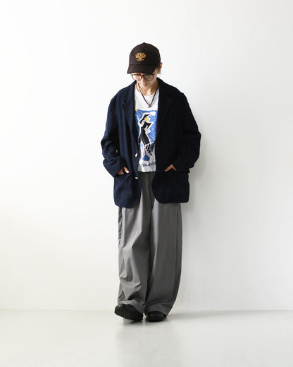 MidiUmi [ミディウミ] wool blazer [3-770258] ウール ブレザー・メンズライク・カジュアル・きれいめ・LADY'S [2026AW]