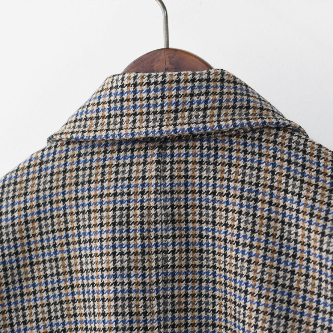 MidiUmi [ミディウミ] soutien collar middle coat [3-779928] ステンカラーミドルコート・ウールポリエステル・アウター・シンプル・シングルブレスト・LADY'S [2025AW]