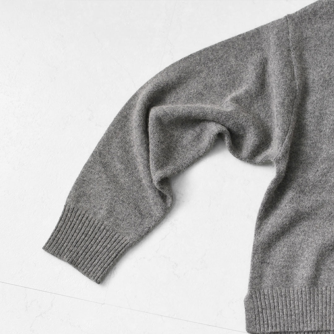 MidiUmi [ミディウミ] raccoon knit high neck pullover [4-720003] ラクーンニットハイネックプルオーバー・ワイドシルエット・ゆったり・シンプル・着心地・ニット・ LADY'S [2025AW]