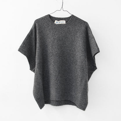 MidiUmi [ミディウミ] crew neck cocoon vest [4-72938454] クルーネックコクーンベスト・ワイドシルエット・ゆったり・シンプル・着心地・ニット・ LADY'S[2026ss]