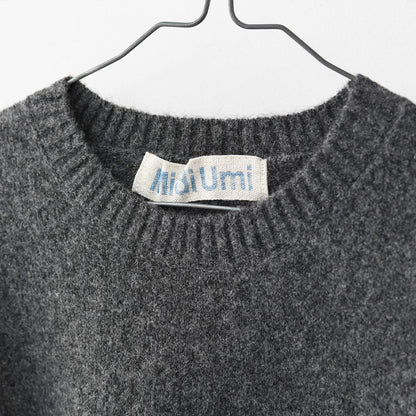MidiUmi [ミディウミ] crew neck cocoon vest [4-72938454] クルーネックコクーンベスト・ワイドシルエット・ゆったり・シンプル・着心地・ニット・ LADY'S[2026ss]