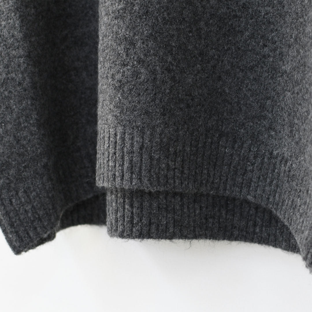 MidiUmi [ミディウミ] crew neck cocoon vest [4-72938454] クルーネックコクーンベスト・ワイドシルエット・ゆったり・シンプル・着心地・ニット・ LADY'S[2026ss]