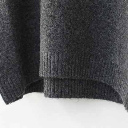 MidiUmi [ミディウミ] crew neck cocoon vest [4-72938454] クルーネックコクーンベスト・ワイドシルエット・ゆったり・シンプル・着心地・ニット・ LADY'S[2026ss]