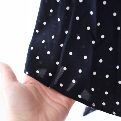 MidiUmi [ミディウミ] IPEKER print dots shirt [4-730006] イペカプリントドットシャツ・ブラウス・フリル襟・ドット柄・とろみシャツ・LADY'S [2025AW]