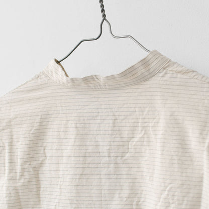 MidiUmi [ミディウミ] big pocket shirt [4-730034] ビッグポケットシャツ・ワイドシルエット・ゆったり・シンプル・着心地・コットンシャツ・綿シャツ・ LADY'S[2026ss]