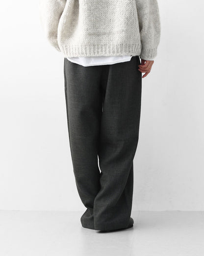 MidiUmi [ミディウミ] wide slacks PT  [4-760013] ワイドスラックスパンツ・ワイドシルエット・ゆったり・ シンプル・２タック・LADY'S[2026ss]