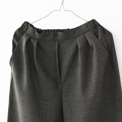 MidiUmi [ミディウミ] wide slacks PT  [4-760013] ワイドスラックスパンツ・ワイドシルエット・ゆったり・ シンプル・２タック・LADY'S[2026ss]