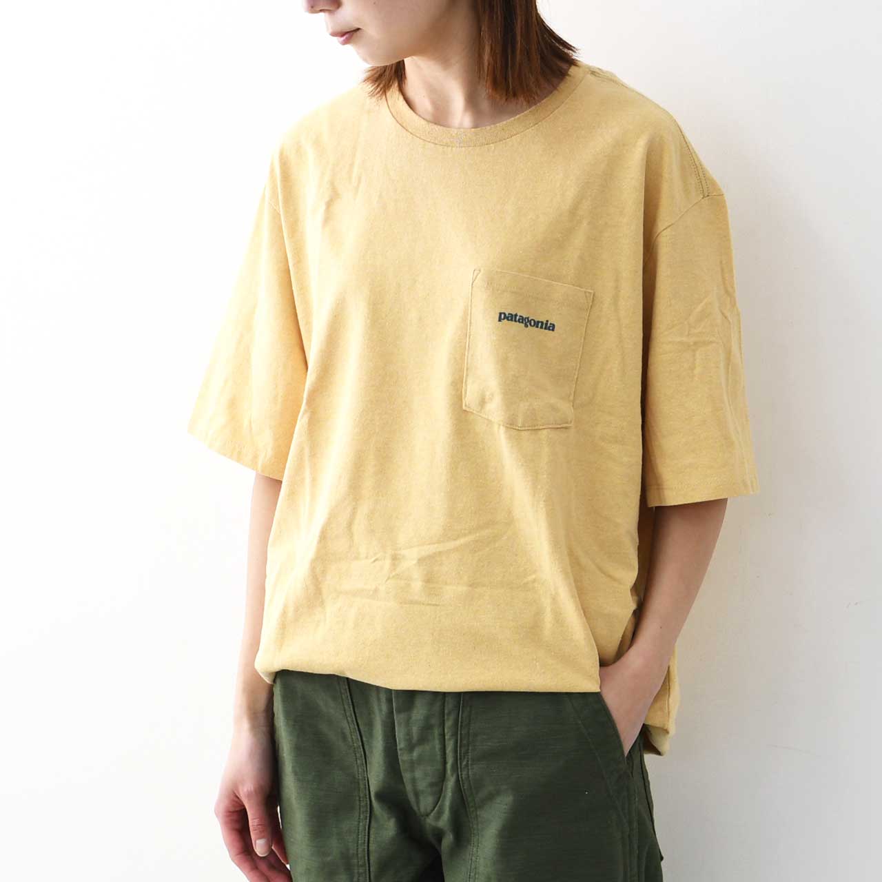 Patagonia [パタゴニア正規代理店] M's Boardshort Logo Pocket Responsibili-Tee [37655] メンズ・ボードショーツ・ロゴ・ポケット・レスポンシビリティー・MEN'S [2025SS]