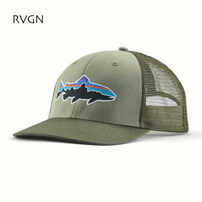 Patagonia [パタゴニア正規代理店] Fitz Roy Trout Trucker Hat [38288] フィッツロイ・トラウト・トラッカー・ハット [2025SS]