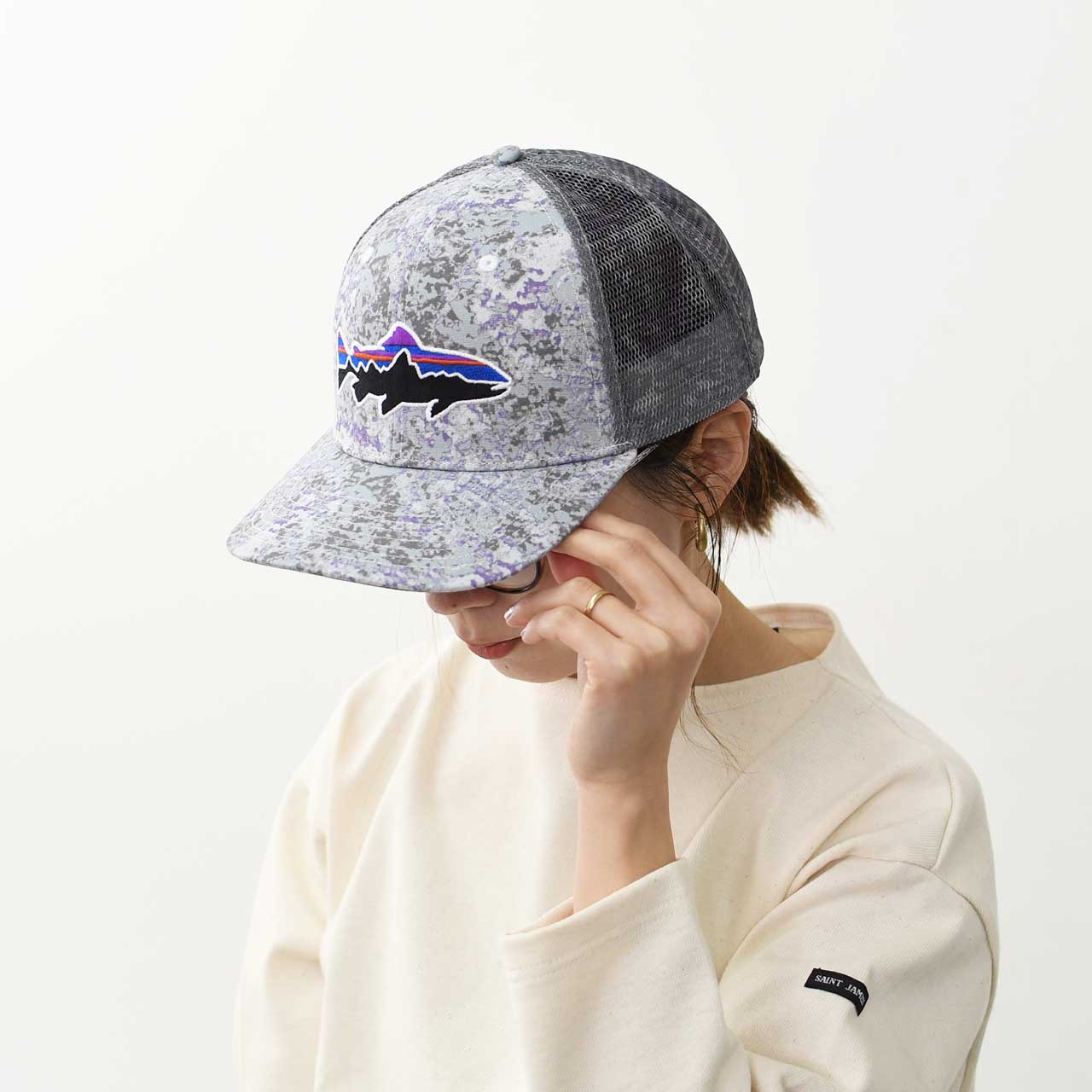 Patagonia [パタゴニア正規代理店] Fitz Roy Trout Trucker Hat [38288] フィッツロイ・トラウト・トラッカー・ハット [2025SS]
