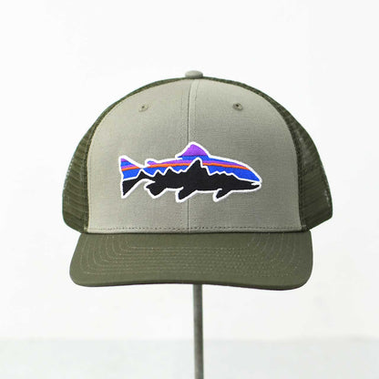 Patagonia [パタゴニア正規代理店] Fitz Roy Trout Trucker Hat [38288] フィッツロイ・トラウト・トラッカー・ハット [2025SS]