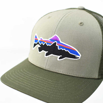 Patagonia [パタゴニア正規代理店] Fitz Roy Trout Trucker Hat [38288] フィッツロイ・トラウト・トラッカー・ハット [2025SS]