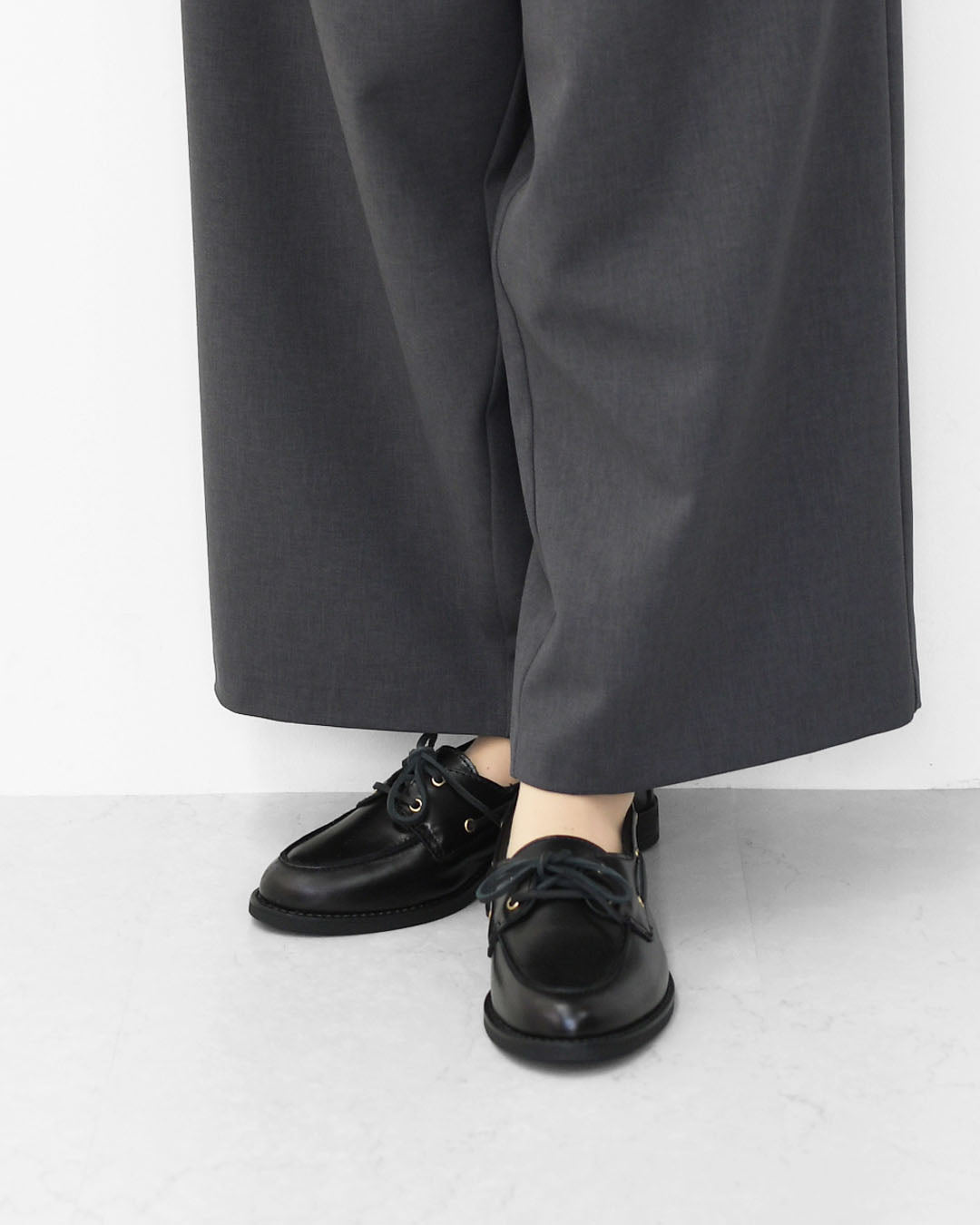 ENESS [エネス] COW LEATHER MOCCASIN [ST-1119] カウレザーモカシン [2025AW]