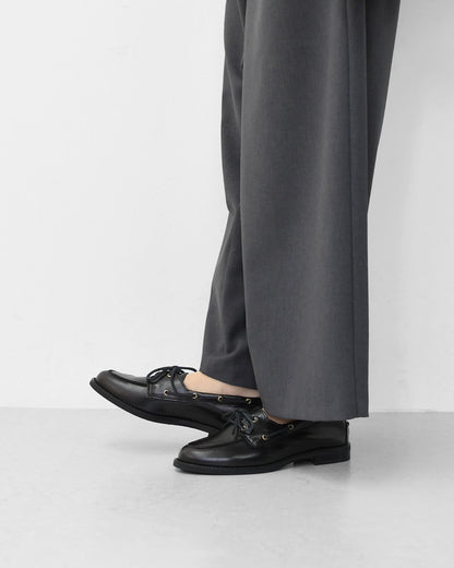 ENESS [エネス] COW LEATHER MOCCASIN [ST-1119] カウレザーモカシン [2025AW]