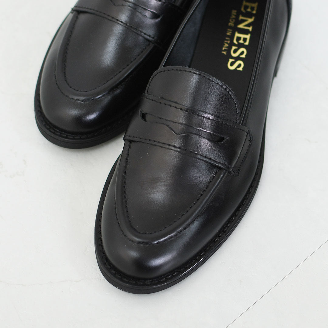 ENESS [エネス] COW LEATHER COIN LOAFER [ST-1201] カウレザーコインローファー [2025AW]