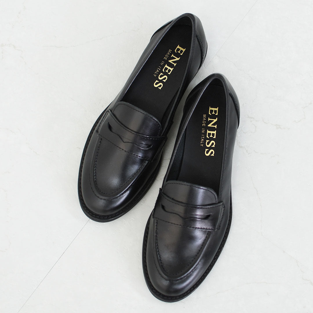 ENESS [エネス] COW LEATHER COIN LOAFER [ST-1201] カウレザーコインローファー [2025AW]