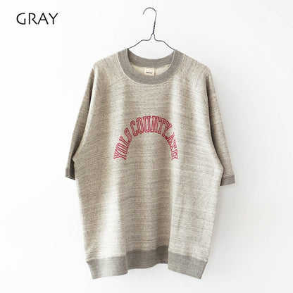 UNDYED [アンダイド] URAKE S/S SWEAT (YOLO Pt)  [USN24SST057A]  ショートスリーブスウェットプルオーバー [2024SS]