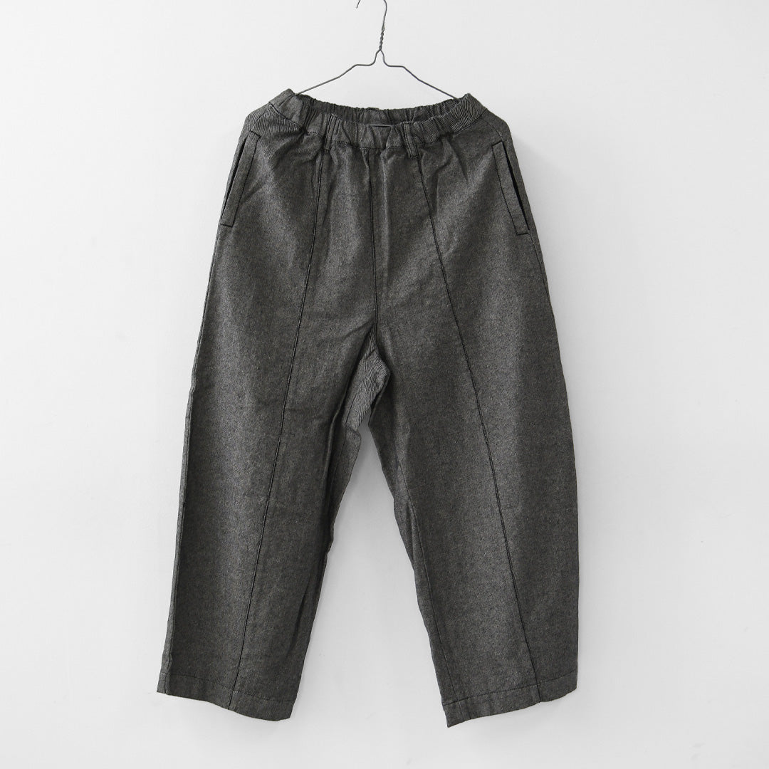 LAITERIE [レイトリー] カーブパンツ [LB26306] ワイドパンツ・綿麻ツイル・ゆったりシルエット・秋パンツ・LADY'S [2026AW]