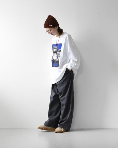 LAITERIE [レイトリー] 9ozカラーデニムワイドパンツ [LB26308] ワイドパンツ・デニム・ゆったりシルエット・秋パンツ・LADY'S [2026AW]