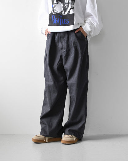 LAITERIE [レイトリー] 9ozカラーデニムワイドパンツ [LB26308] ワイドパンツ・デニム・ゆったりシルエット・秋パンツ・LADY'S [2026AW]