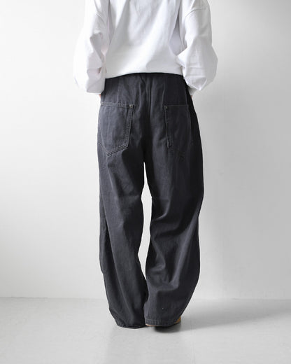 LAITERIE [レイトリー] 9ozカラーデニムワイドパンツ [LB26308] ワイドパンツ・デニム・ゆったりシルエット・秋パンツ・LADY'S [2026AW]