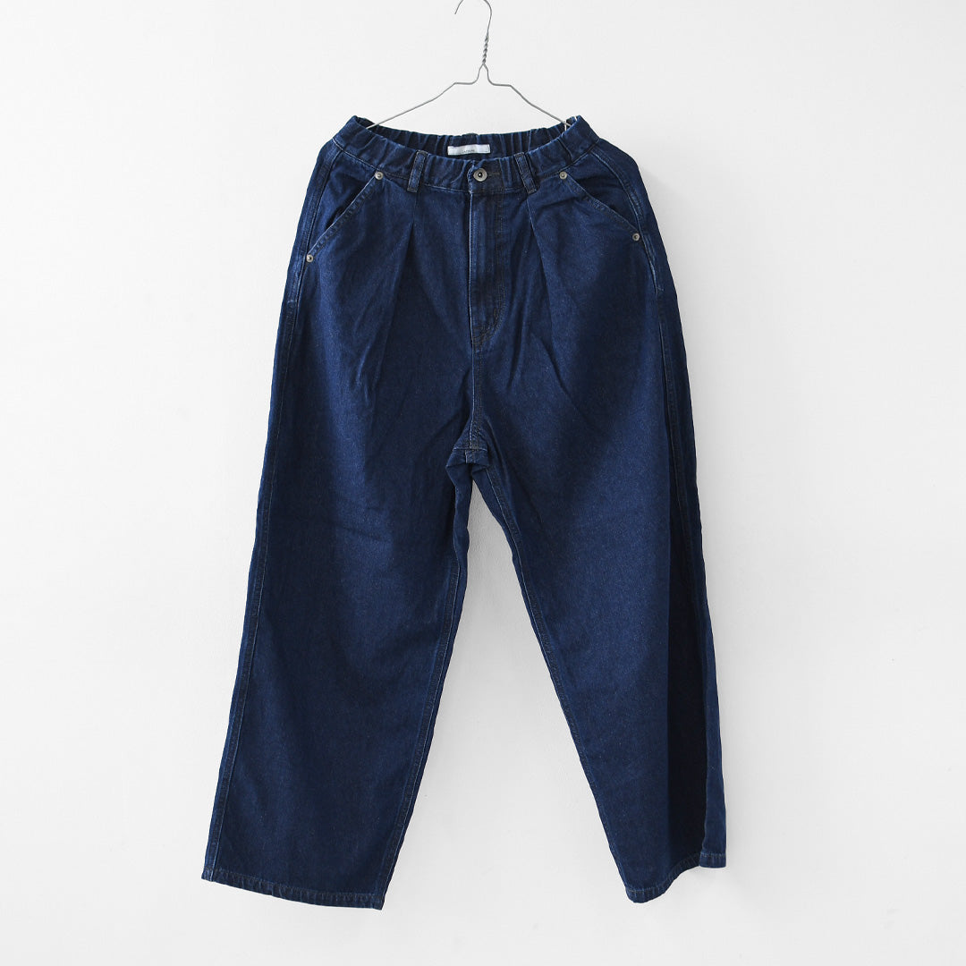 LAITERIE [レイトリー] 9ozカラーデニムワイドパンツ [LB26308] ワイドパンツ・デニム・ゆったりシルエット・秋パンツ・LADY'S [2026AW]