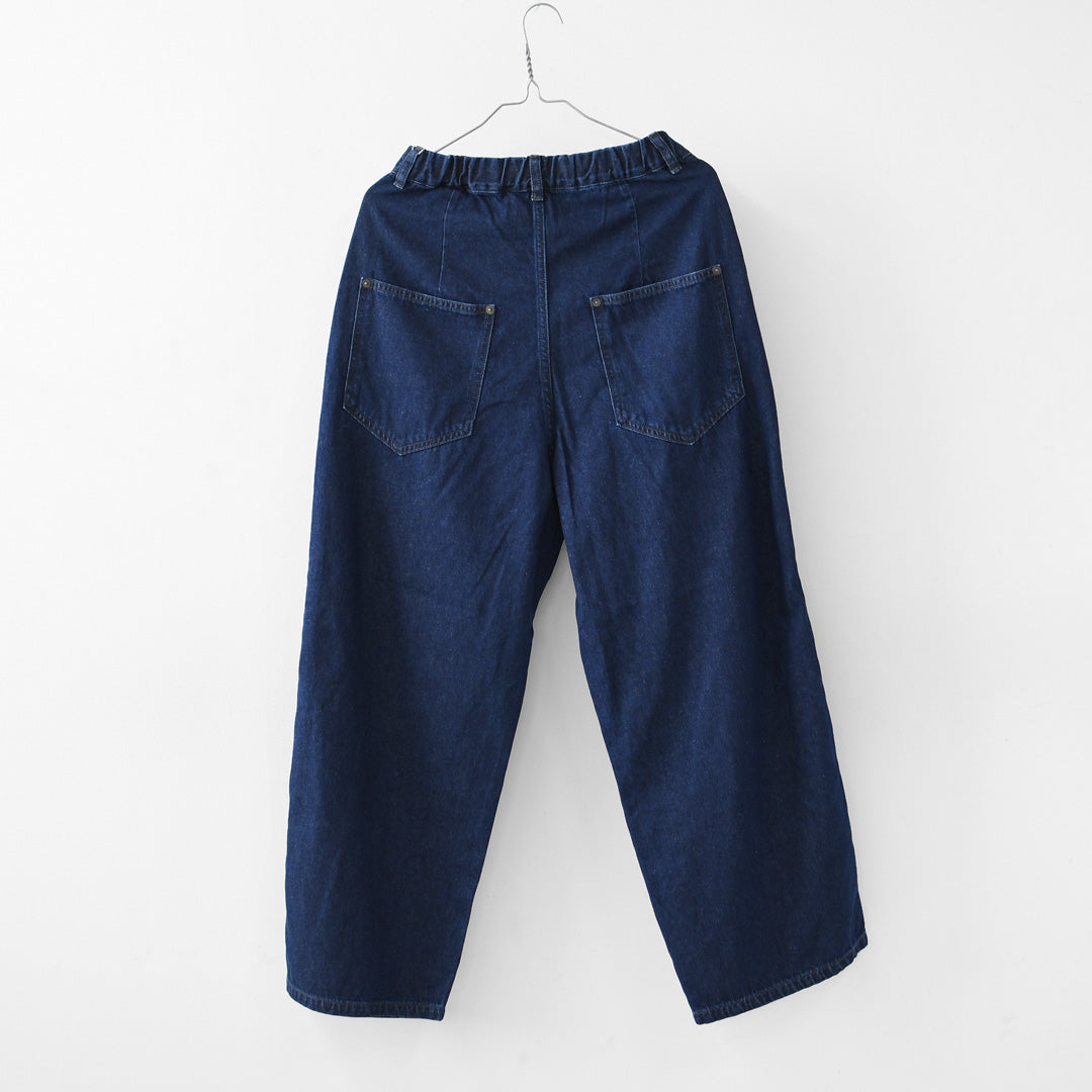 LAITERIE [レイトリー] 9ozカラーデニムワイドパンツ [LB26308] ワイドパンツ・デニム・ゆったりシルエット・秋パンツ・LADY'S [2026AW]