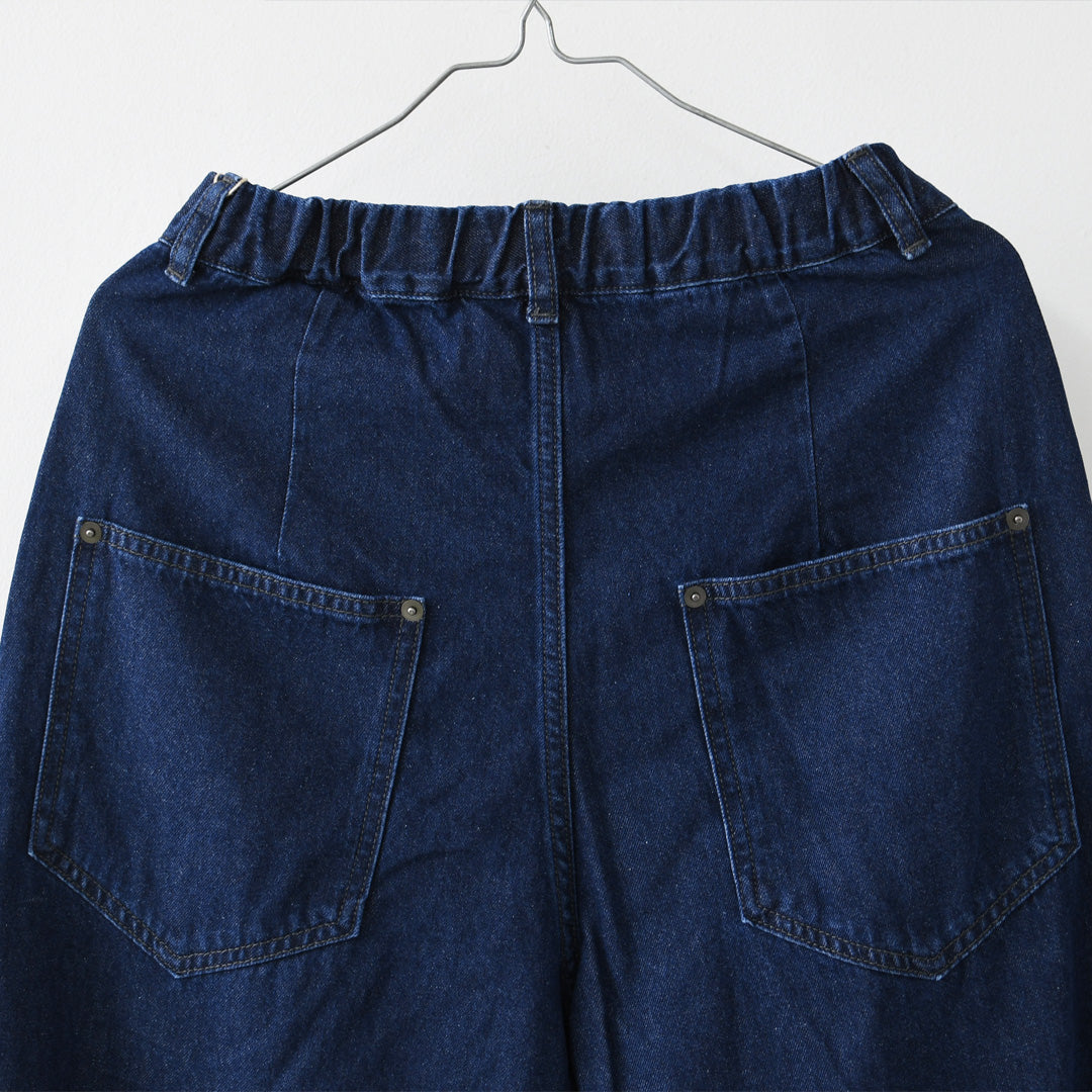 LAITERIE [レイトリー] 9ozカラーデニムワイドパンツ [LB26308] ワイドパンツ・デニム・ゆったりシルエット・秋パンツ・LADY'S [2026AW]