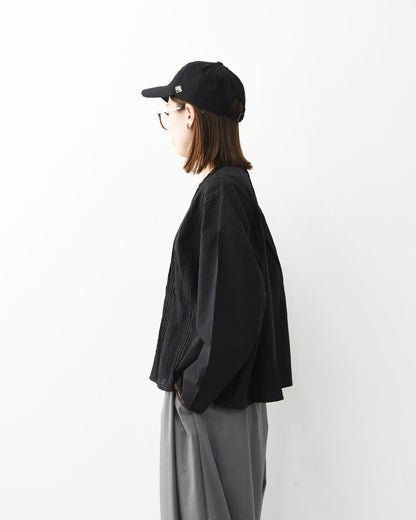 LAITERIE [レイトリー] コットンレース プルオーバー [LB26409] プルオーバー・ピンタック・レース・コットン・シンプル・LADY'S [2026AW]