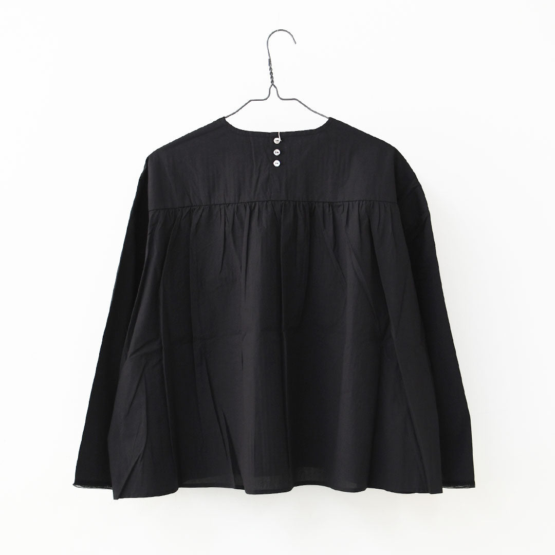 LAITERIE [レイトリー] コットンレース プルオーバー [LB26409] プルオーバー・ピンタック・レース・コットン・シンプル・LADY'S [2026AW]