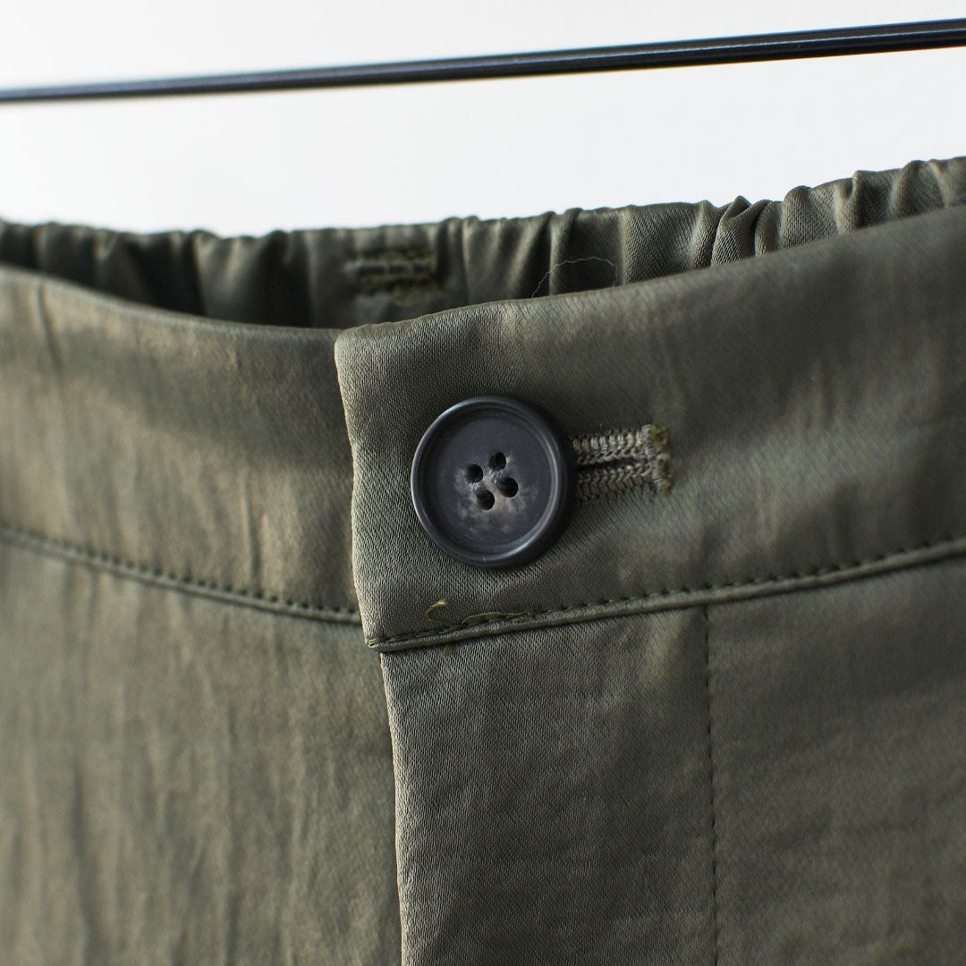 MICA&DEAL [マイカアンドディール] satin cargo pt [0125403346] サテンカーゴパンツ・サテン素材・光沢・上品・ルーズシルエット・ワイドシルエット・LADY'S [2025AW]