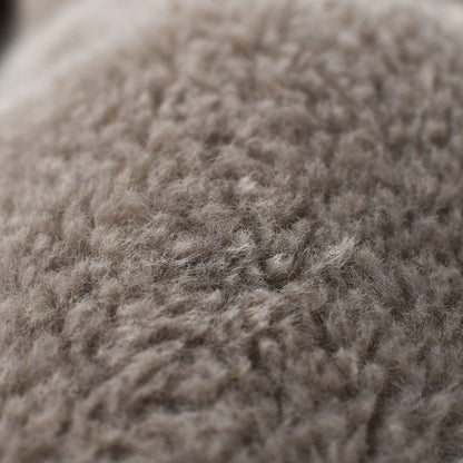 MICA&DEAL [マイカアンドディール] stand collar boa bz [0125406330] スタンドカラーボアブルゾン・フェイクファー素材・ルーズシルエット・冬コート・LADY'S [2025AW]