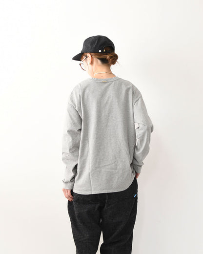 MICA&DEAL [マイカアンドディール] "CELIA"ロゴロングT-shirt [012540930] セリアロゴロングTシャツ・ゆったりシルエット・カットソー・長袖・長T・キレイめ・LADY'S [2025AW]