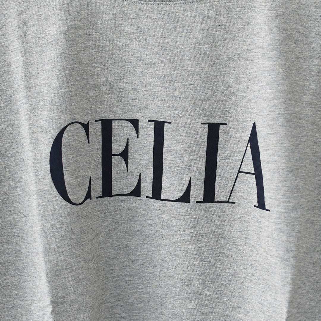MICA&DEAL [マイカアンドディール] "CELIA"ロゴロングT-shirt [012540930] セリアロゴロングTシャツ・ゆったりシルエット・カットソー・長袖・長T・キレイめ・LADY'S [2025AW]