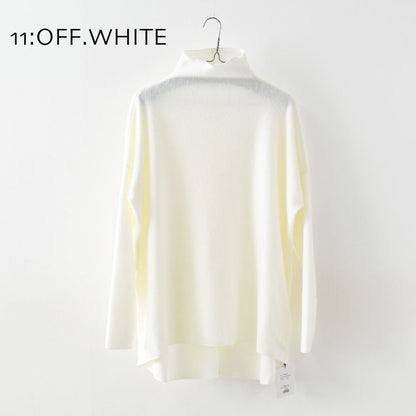 MICA&DEAL [マイカアンドディール] shaggy loose t/n p/o [0125409315] シャギールーズタートルネックプルオーバー・タートルネック・シャギー素材・ルーズシルエット・LADY'S [2025AW]