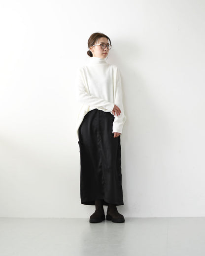 MICA&DEAL [マイカアンドディール] shaggy loose t/n p/o [0125409315] シャギールーズタートルネックプルオーバー・タートルネック・シャギー素材・ルーズシルエット・LADY'S [2025AW]