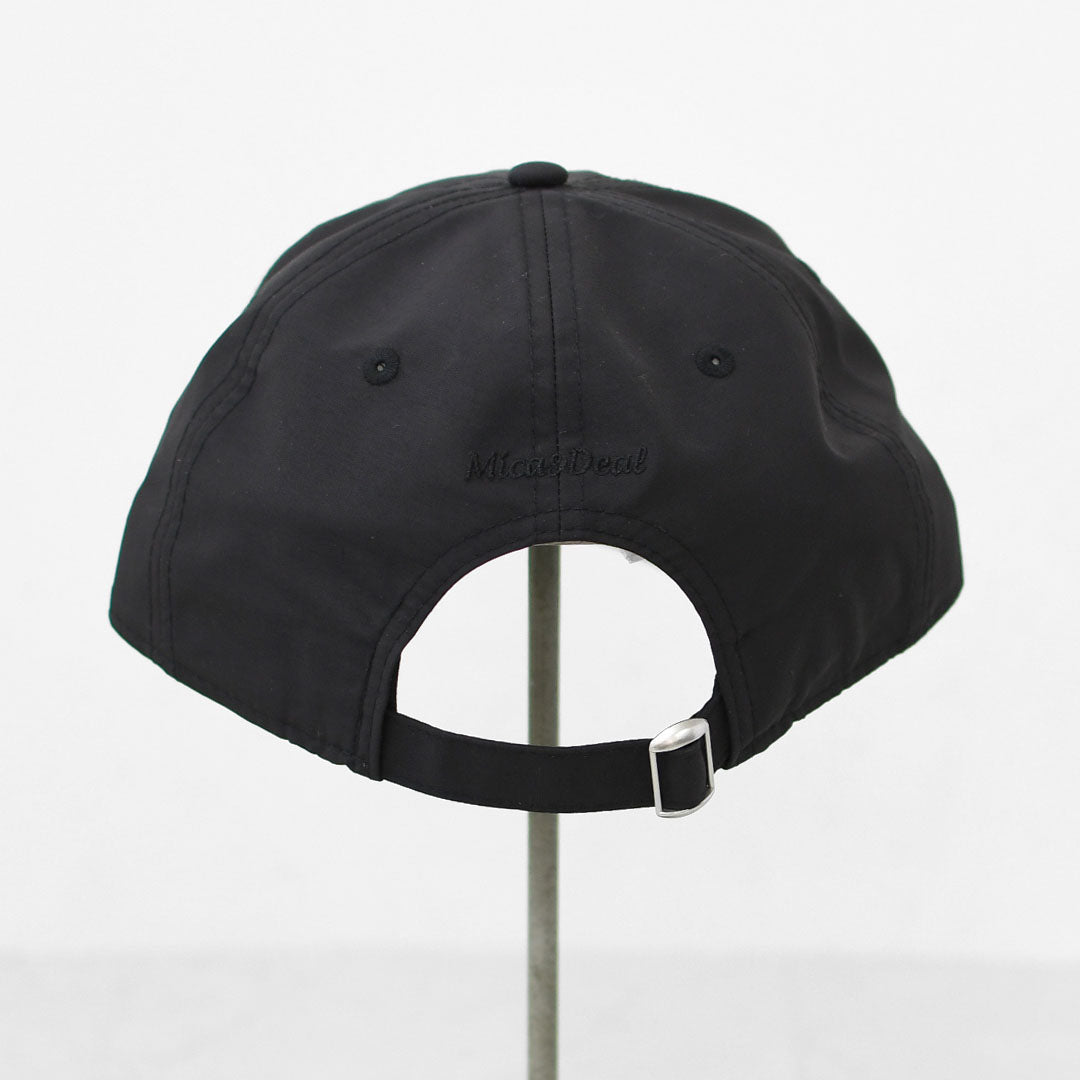 MICA&DEAL [マイカアンドディール] MICA×NEW ERA water-repellent cap [0125410355] マイカ×ニューエラ 撥水キャップ・シンプル・ベースボールキャップ・ナイロンキャップ・LADY'S [2025AW]