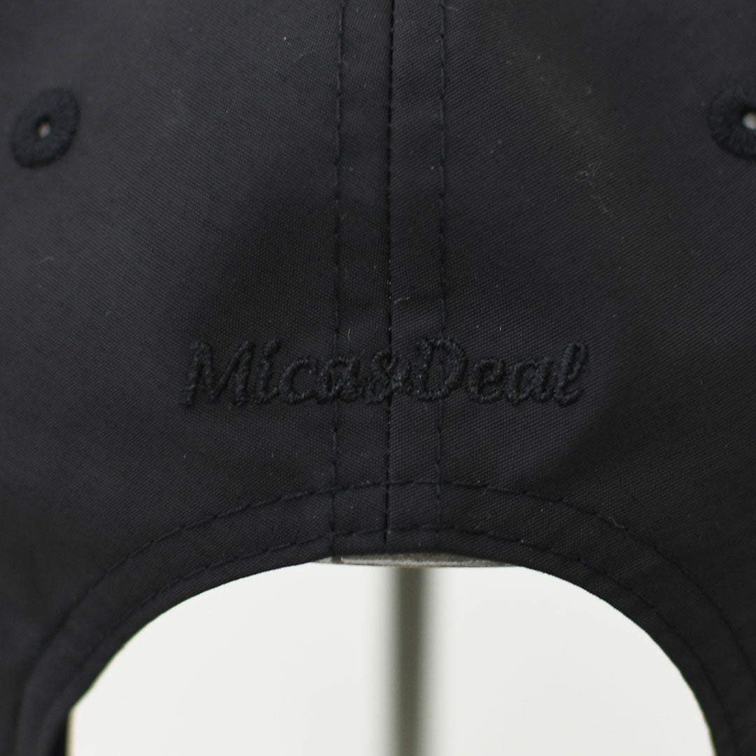 MICA&DEAL [マイカアンドディール] MICA×NEW ERA water-repellent cap [0125410355] マイカ×ニューエラ 撥水キャップ・シンプル・ベースボールキャップ・ナイロンキャップ・LADY'S [2025AW]